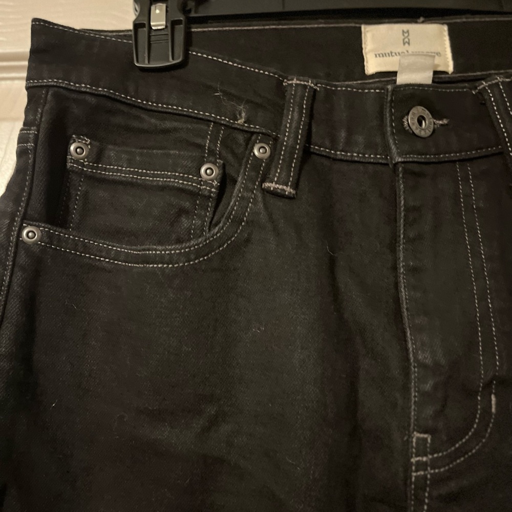 Mutual Weave Men’s Black Jean Pants